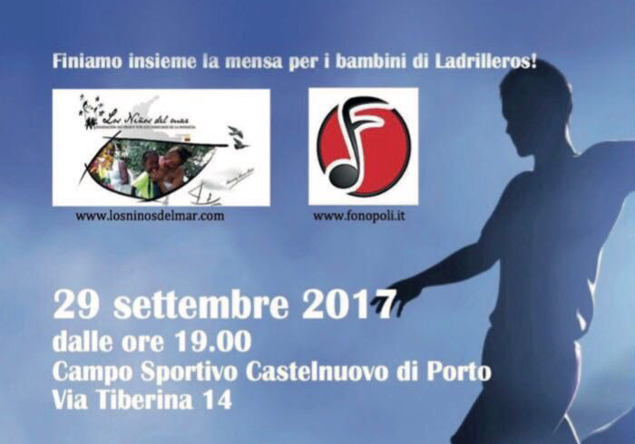 29 Settembre 2017 – Partita per los ninos del mar